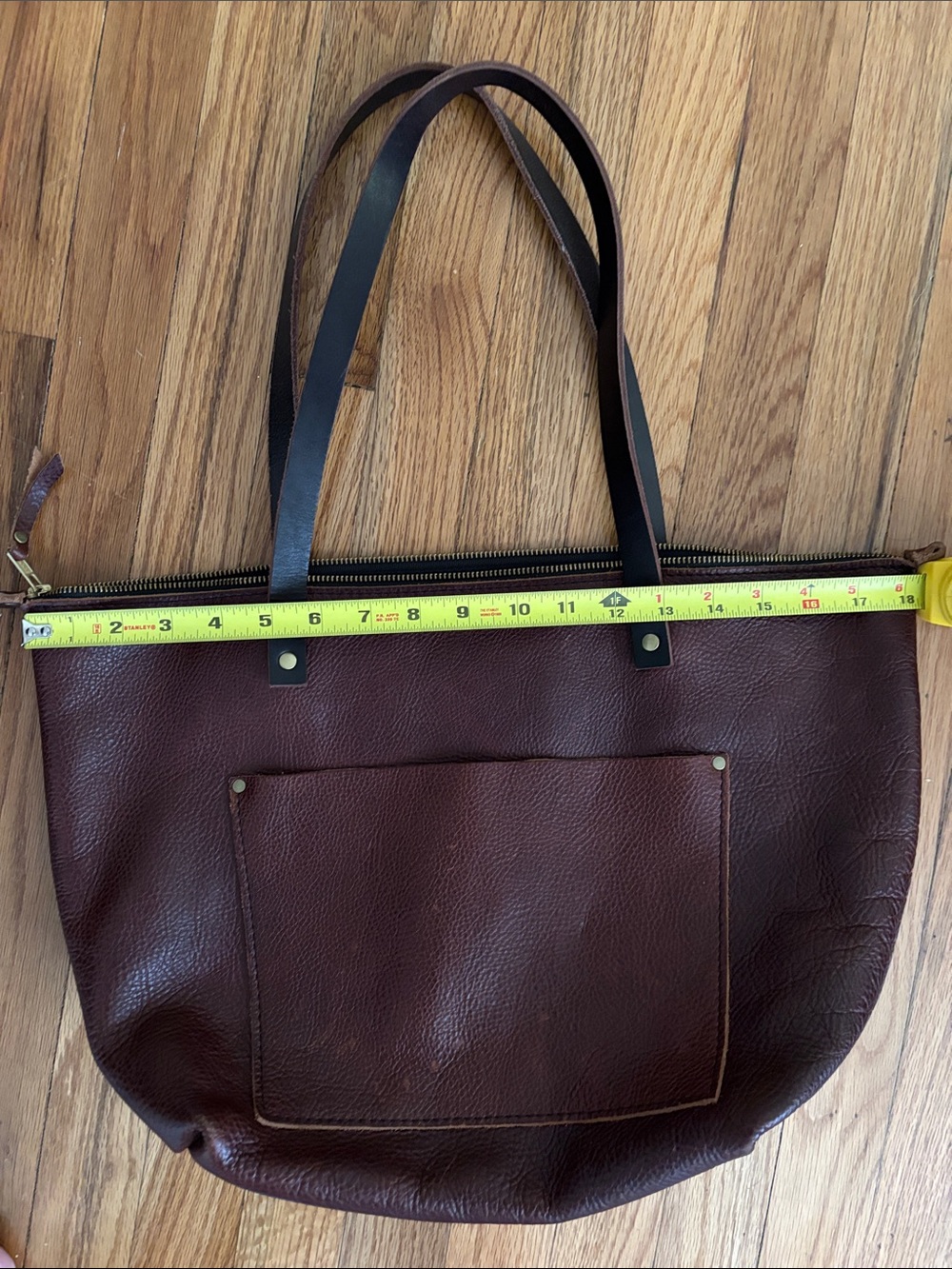 Portland leather goods medium tote bag - Picture 12 of 12